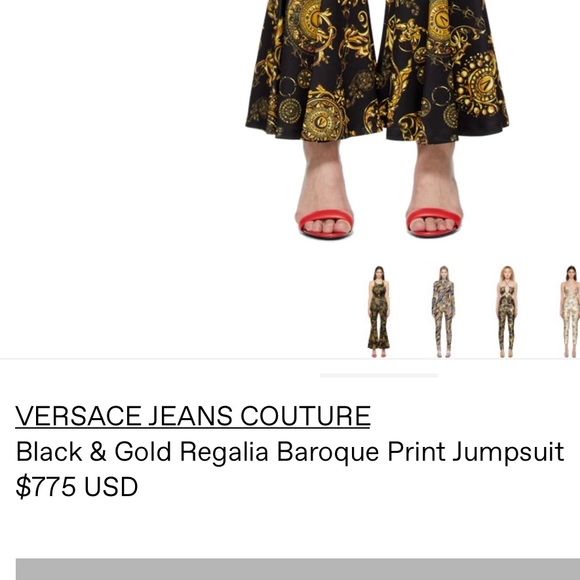 Versace ⚜️Baroque Jumpsuit - Picture 11 of 11